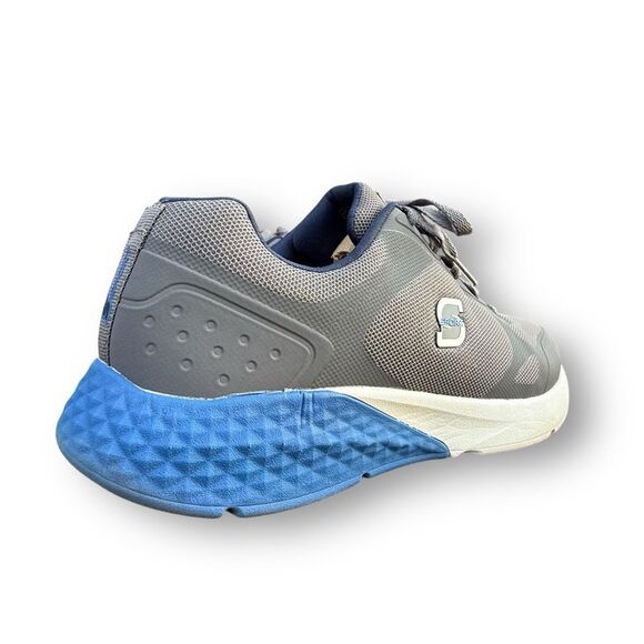 S Sport by Skechers Lace up Troy Sneakers 88421364 Grey Blue Men's size 11 - Picture 7 of 12